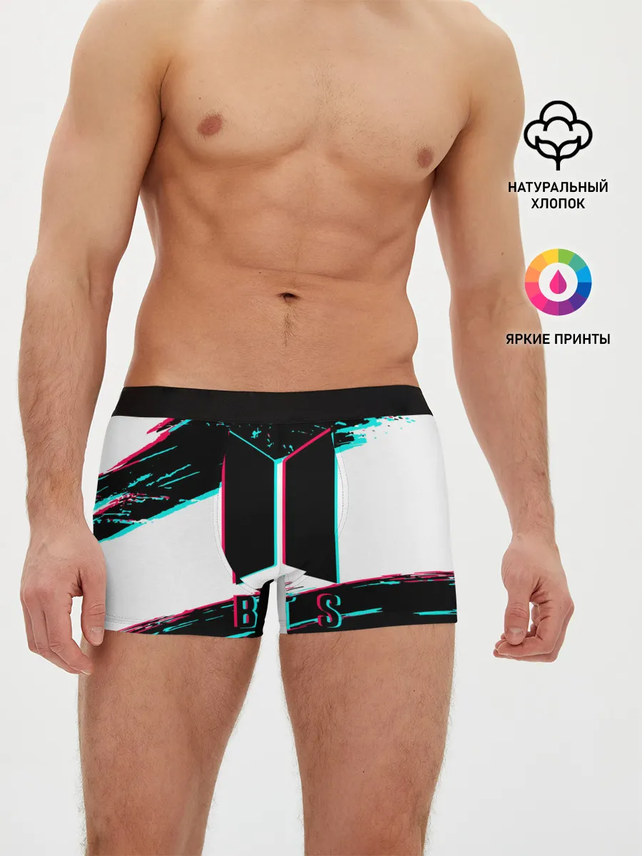 Мужские трусы боксеры / BTS