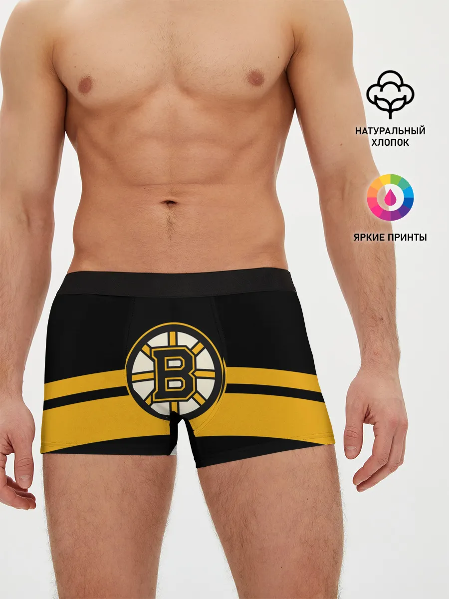 Мужские трусы боксеры / BOSTON BRUINS NHL
