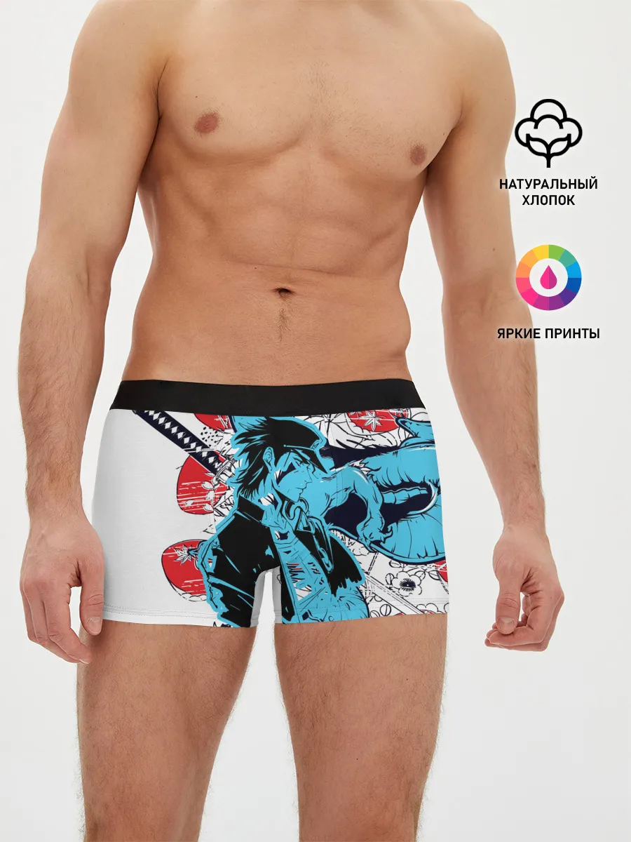 Мужские трусы боксеры / Дзётаро самурайский меч