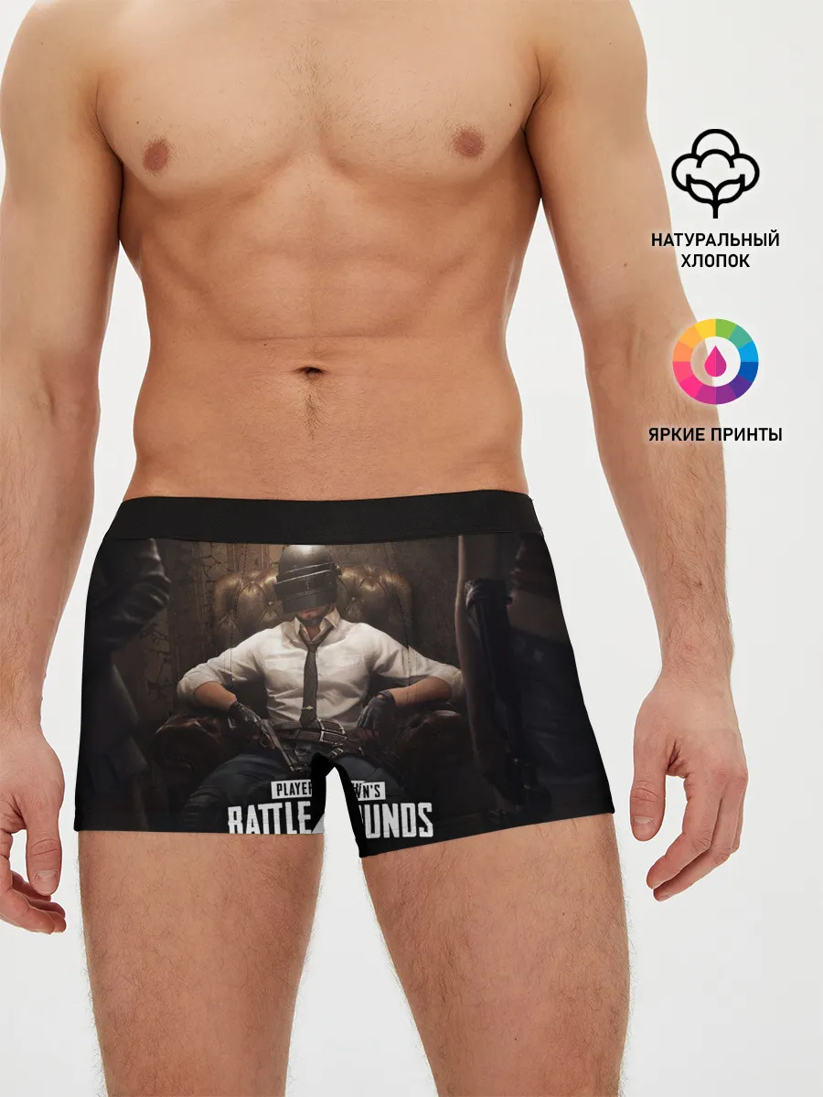 Мужские трусы боксеры / PRKN BTLGRND