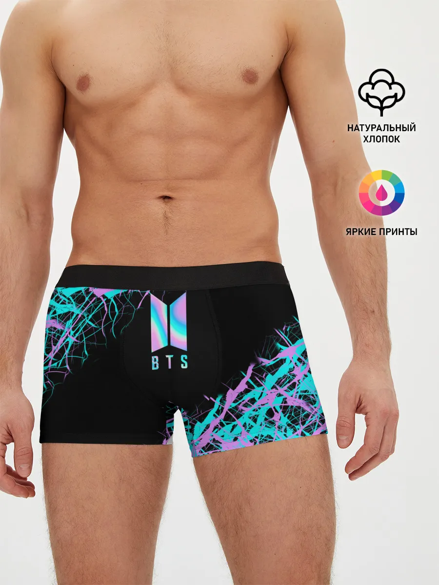 Мужские трусы боксеры / BTS