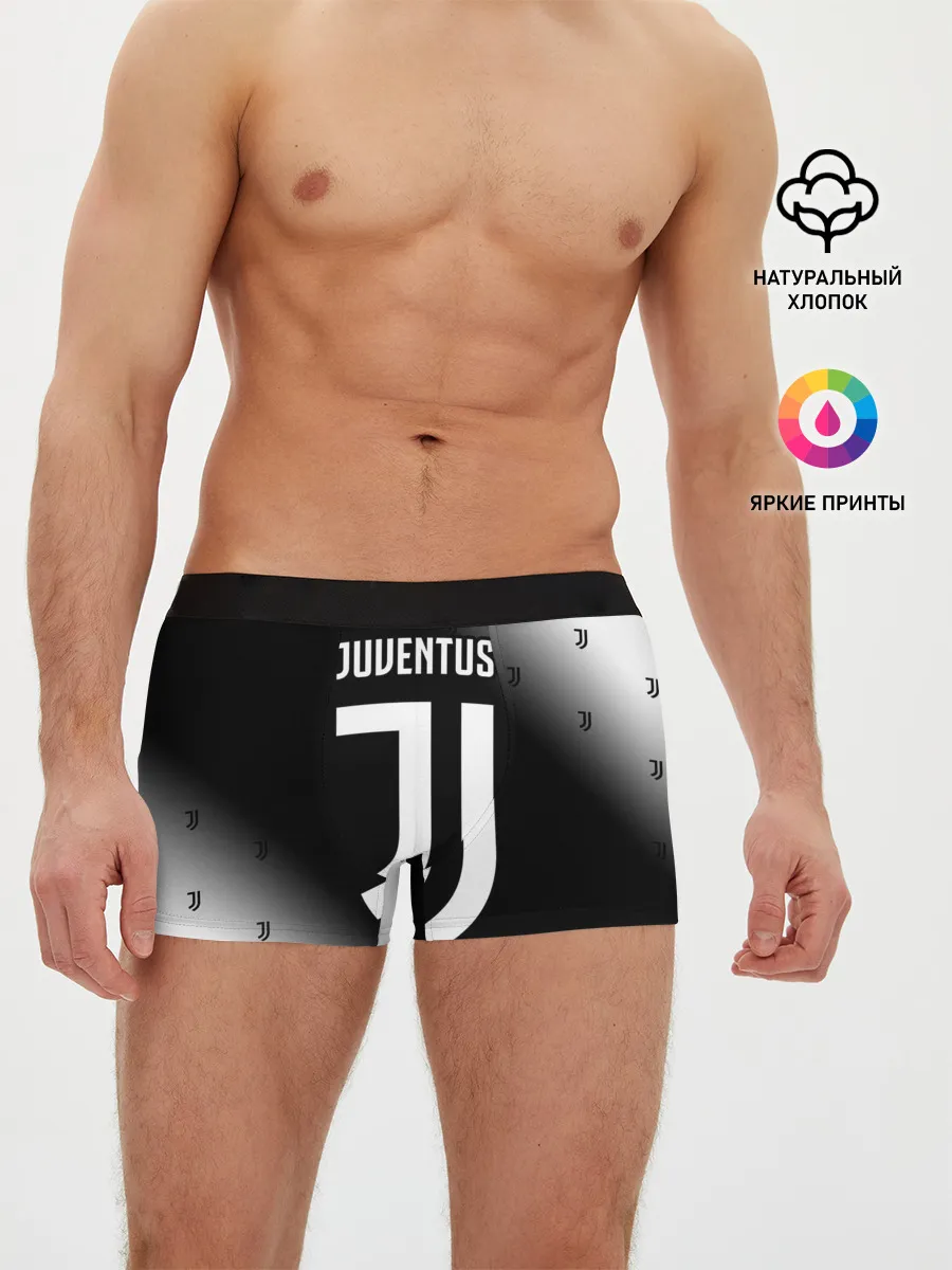 Мужские трусы боксеры / JUVENTUS / ЮВЕНТУС