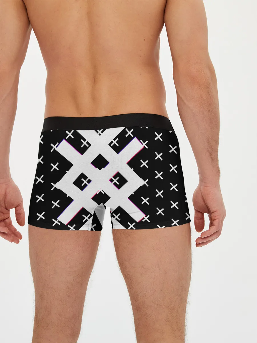 Мужские трусы боксеры / Pepe в очках EZ