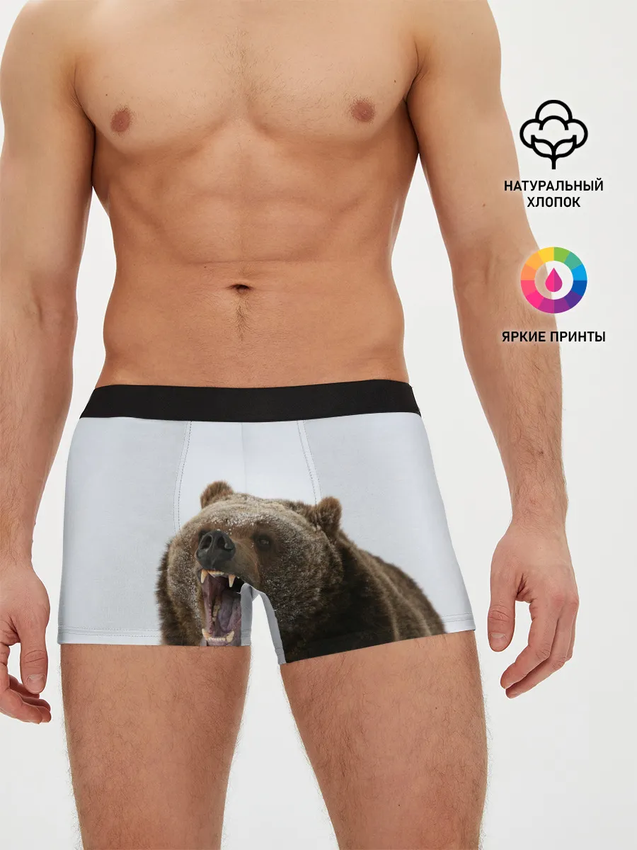 Мужские трусы боксеры / Bear