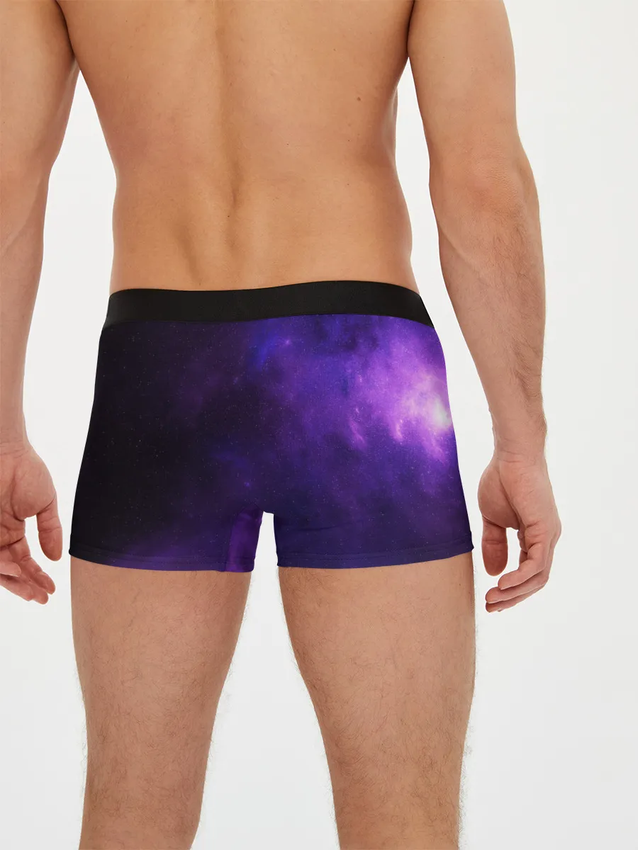 Мужские трусы боксеры / Фиолетовая звезда