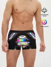 Мужские трусы боксеры / Glitch VHS