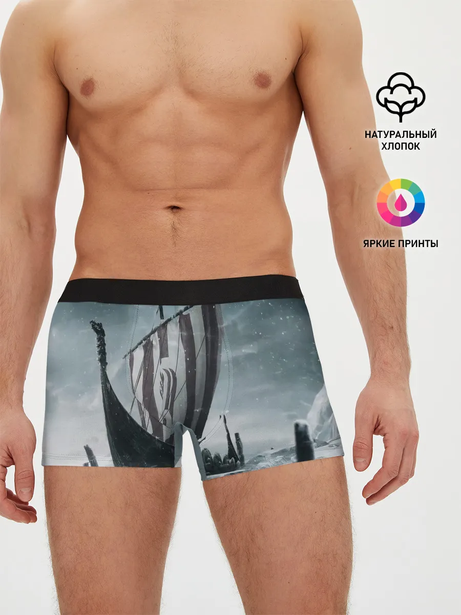 Мужские трусы боксеры / Викинги