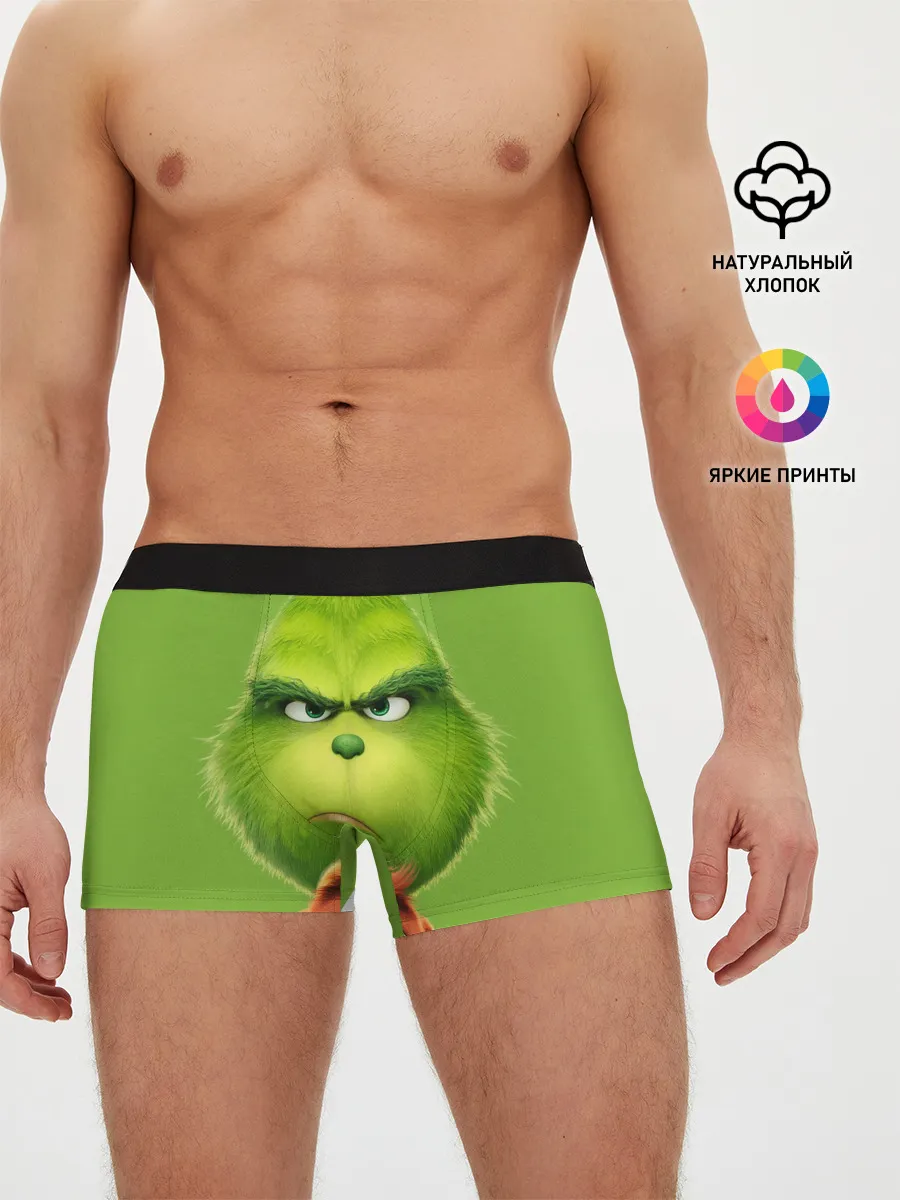 Мужские трусы боксеры / Гринч