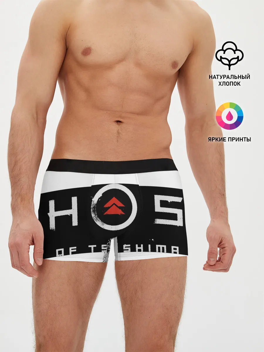 Мужские трусы боксеры / Ghost of Tsushima