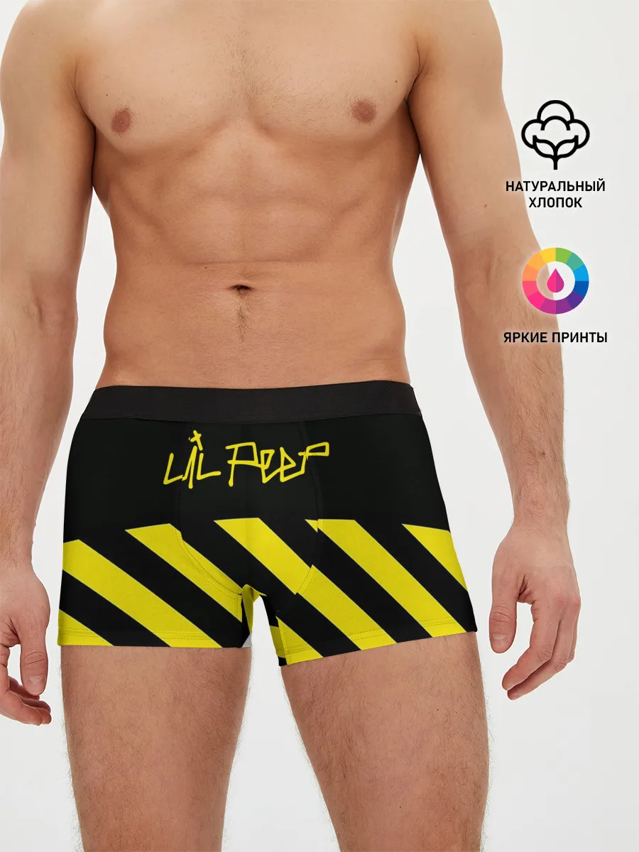 Мужские трусы боксеры / Lil Peep
