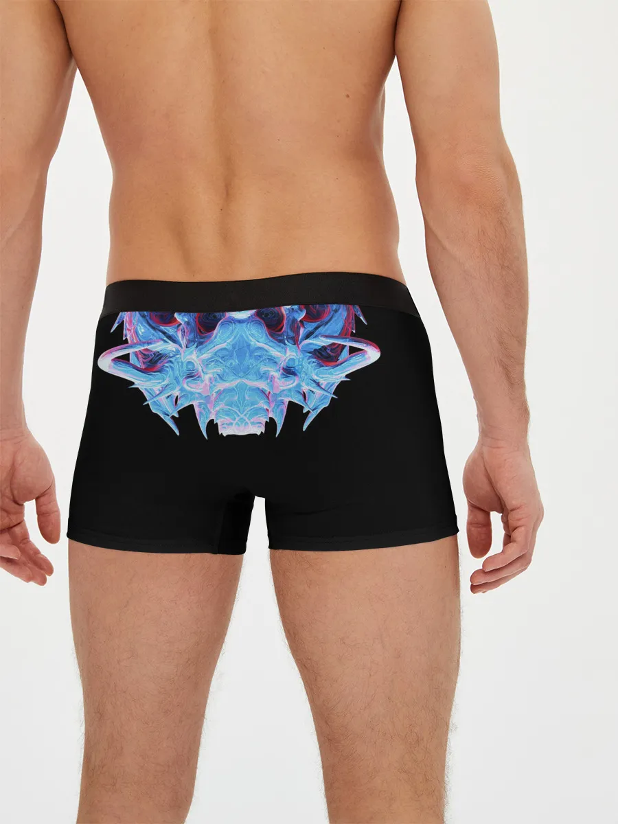 Мужские трусы боксеры / Череп Психоделика