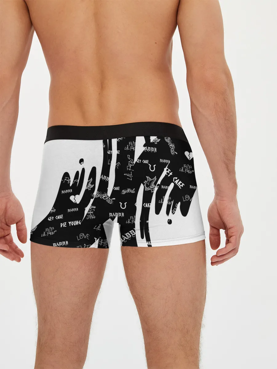 Мужские трусы боксеры / Lil Peep