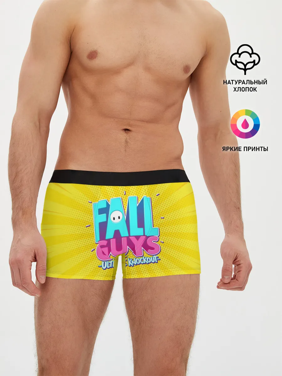 Мужские трусы боксеры / Fall Guys