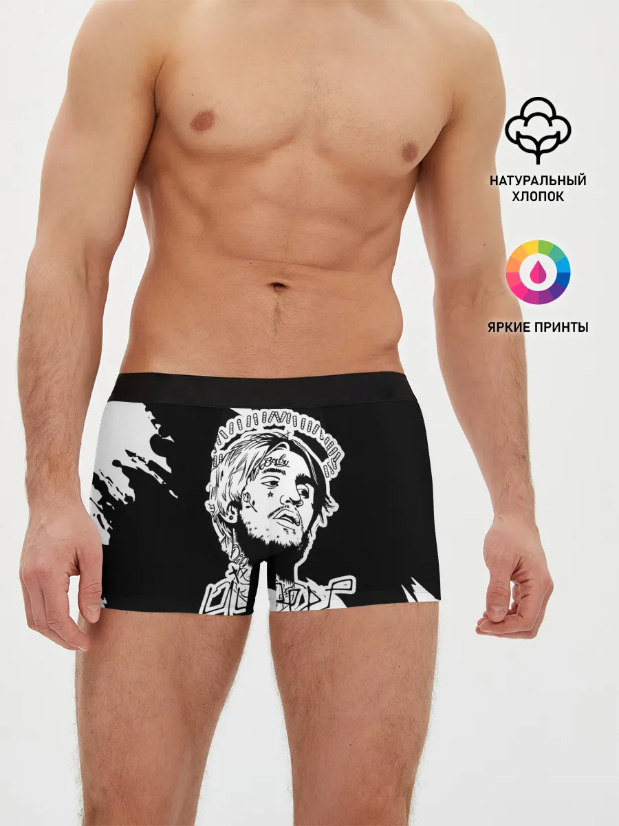 Мужские трусы боксеры / Lil Peep