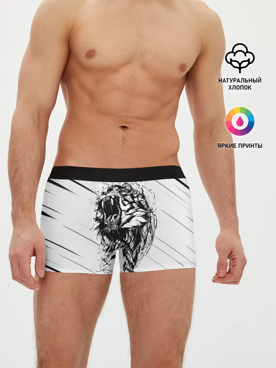 Мужские трусы боксеры / Тигр | Tiger