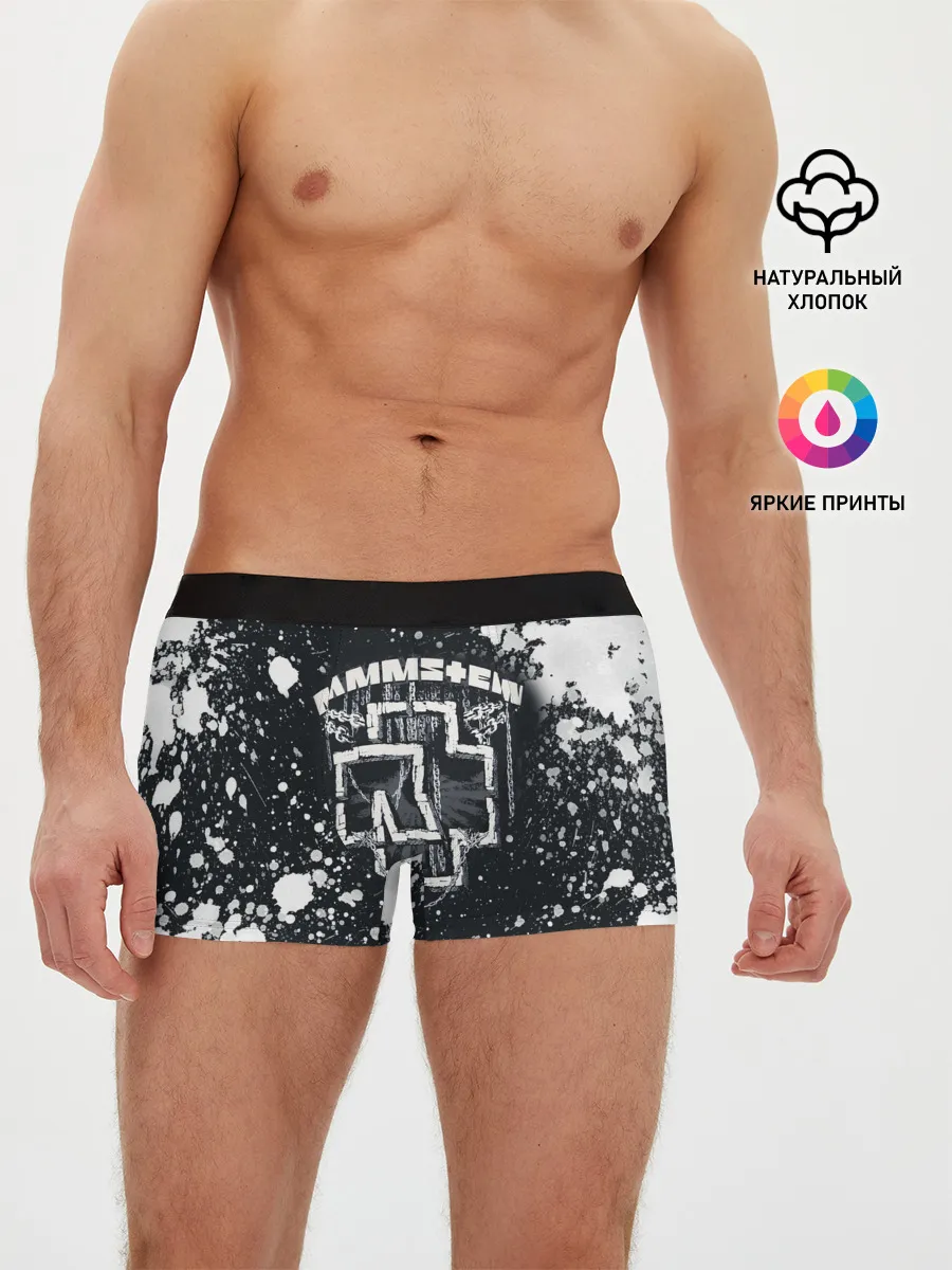 Мужские трусы боксеры / RAMMSTEIN
