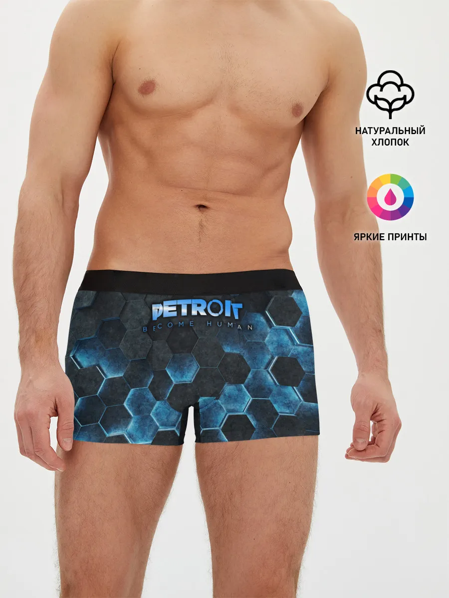 Мужские трусы боксеры / Detroit: Become Human