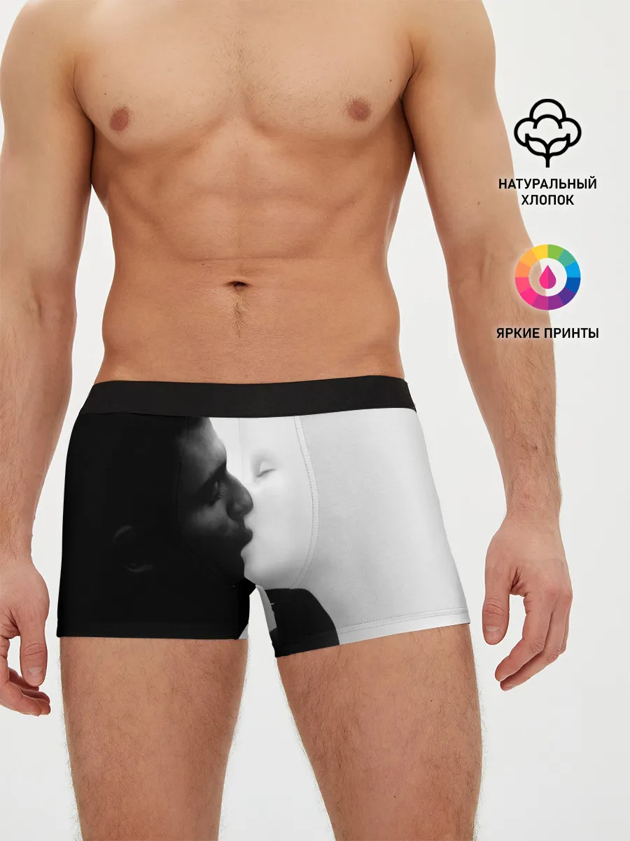 Мужские трусы боксеры / Поцелуй