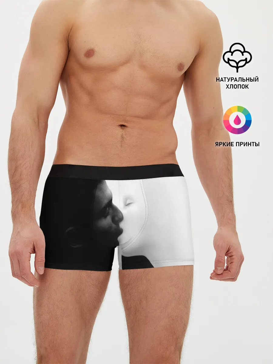 Мужские трусы боксеры / Поцелуй