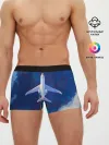 Мужские трусы боксеры / Самолёт на небе