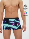 Мужские трусы боксеры / Blue Neons
