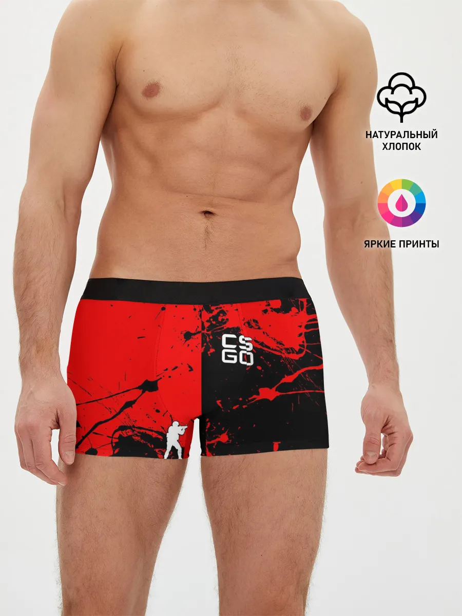 Мужские трусы боксеры / COUNTER STRIKE
