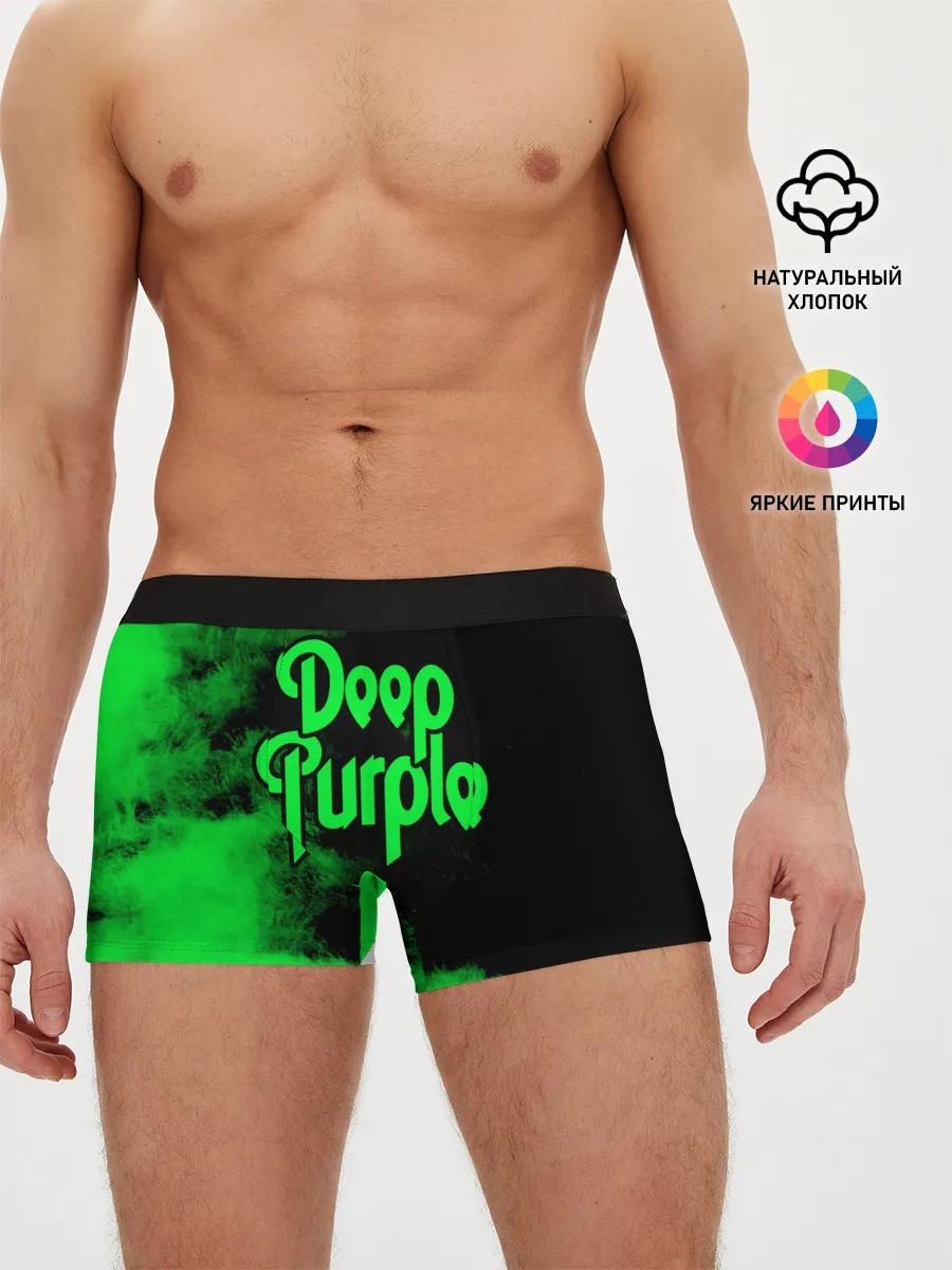 Мужские трусы боксеры / Deep Purple