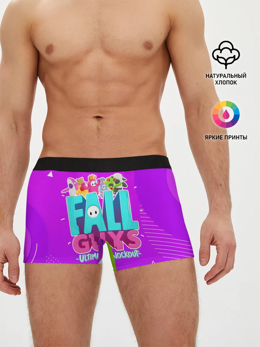 Мужские трусы боксеры / Fall Guys