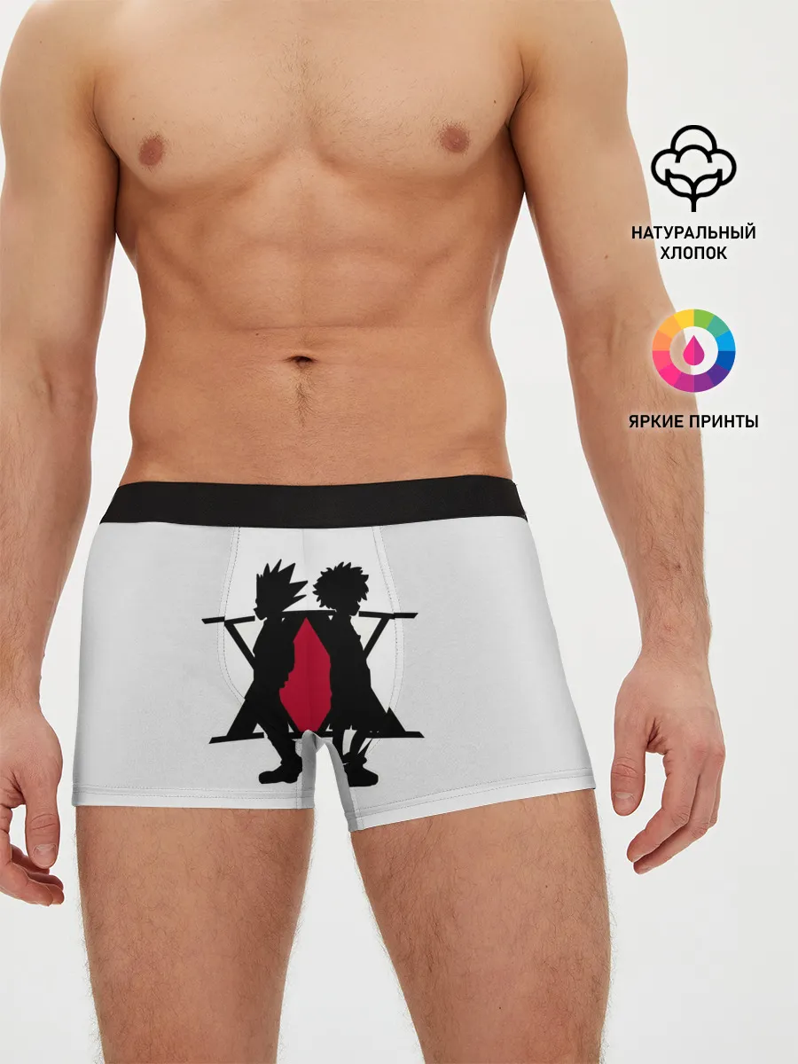 Мужские трусы боксеры / XX Гон Фрикс и Киллуа Золдик