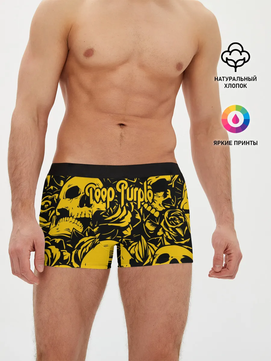 Мужские трусы боксеры / Deep Purple