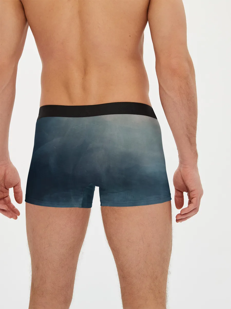 Мужские трусы боксеры / АКВА в свитшоте