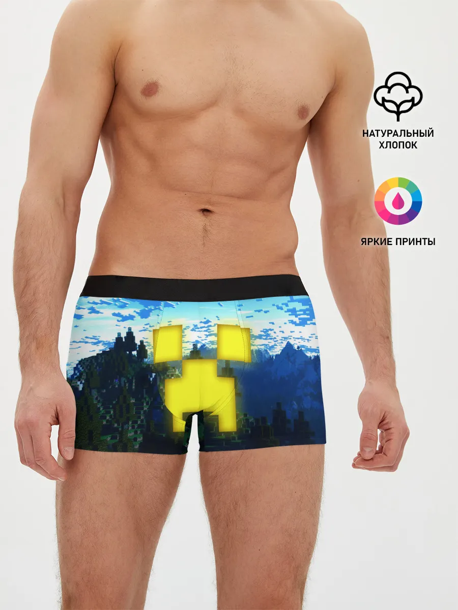 Мужские трусы боксеры / Minecraft / Майнкрафт