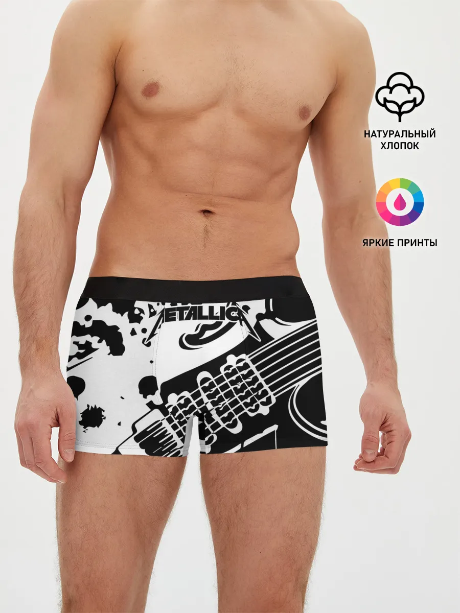 Мужские трусы боксеры / Metallica