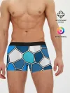Мужские трусы боксеры / Ледяной витраж