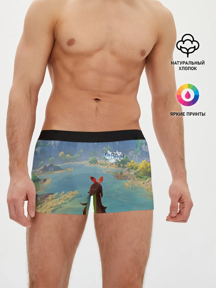 Мужские трусы боксеры / Genshin Impact