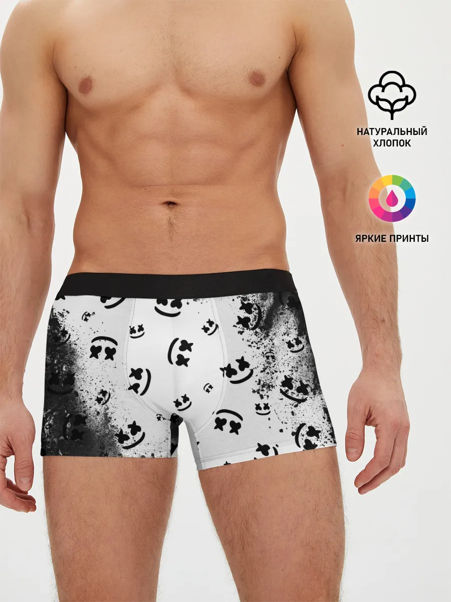 Мужские трусы боксеры / MARSHMELLO / МАРШМЕЛЛОУ