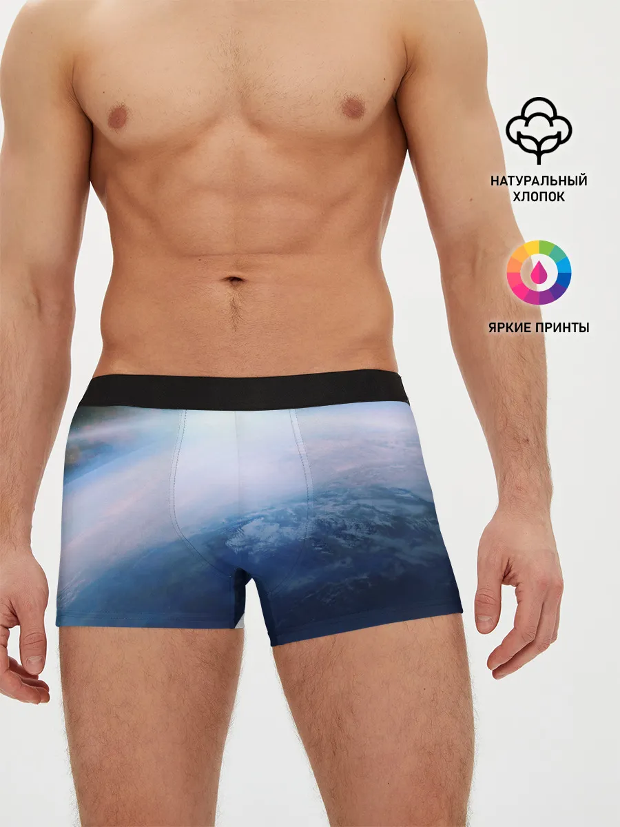 Мужские трусы боксеры / Планета Земля