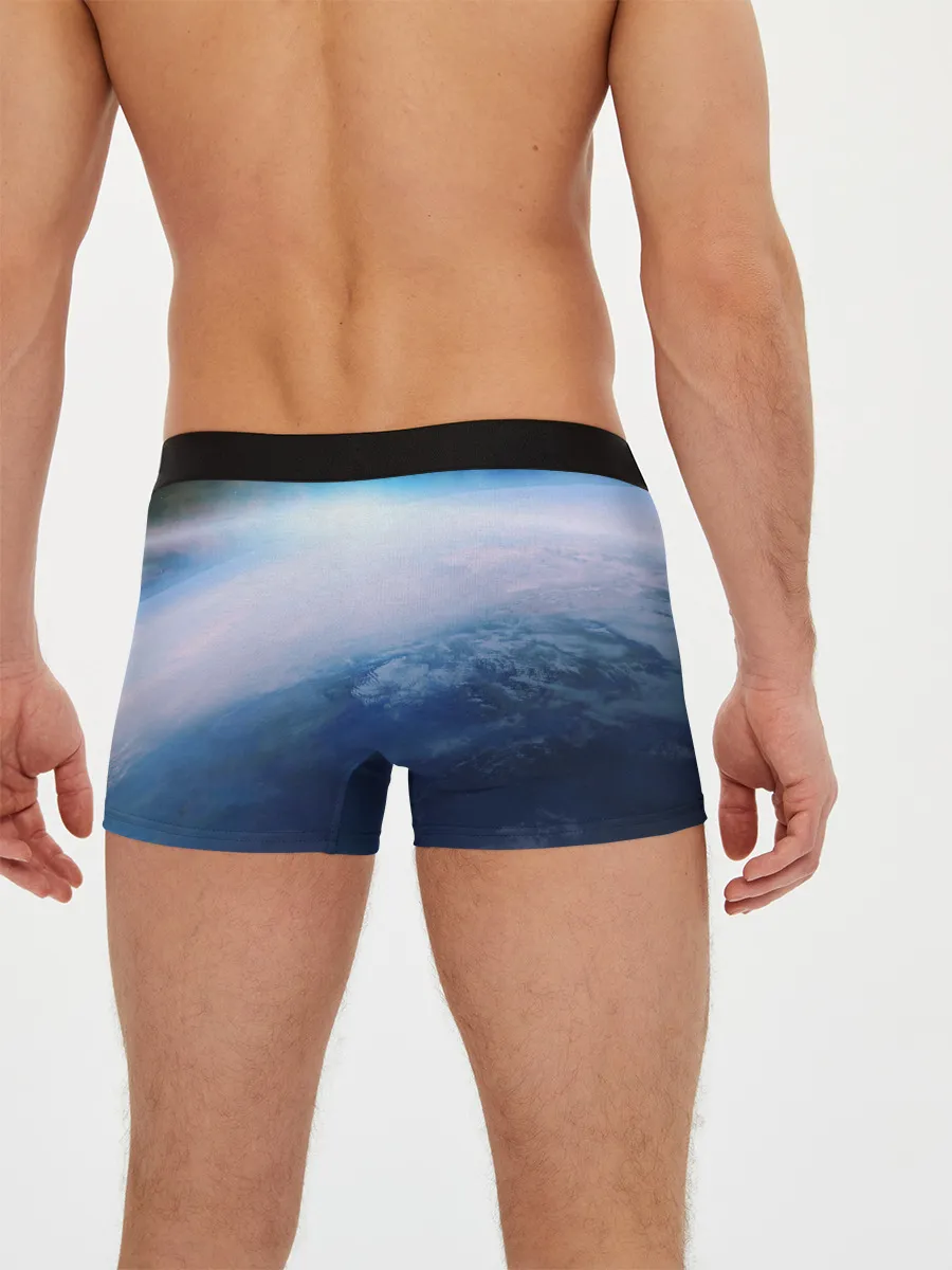Мужские трусы боксеры / Планета Земля