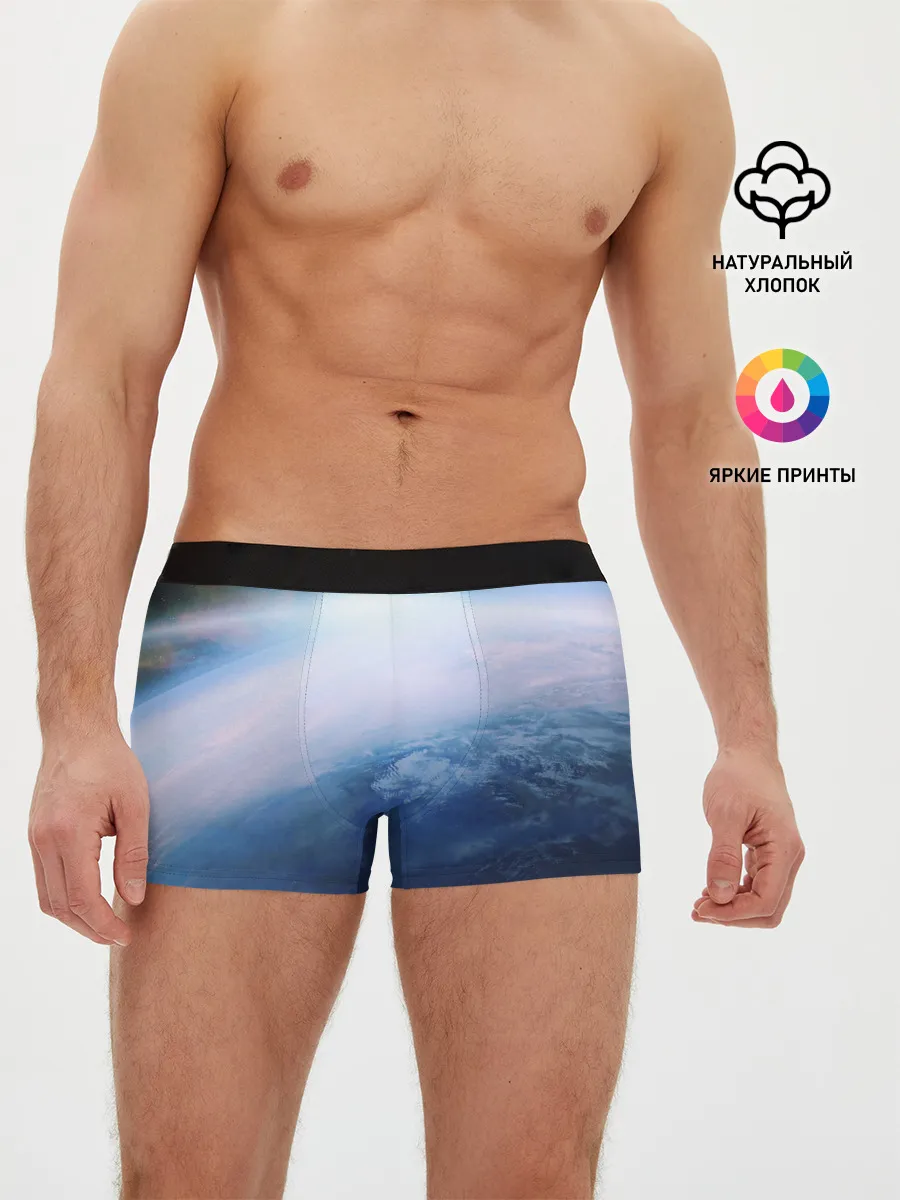 Мужские трусы боксеры / Планета Земля