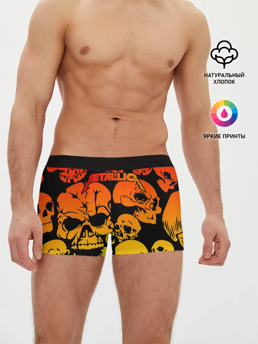 Мужские трусы боксеры / Metallica