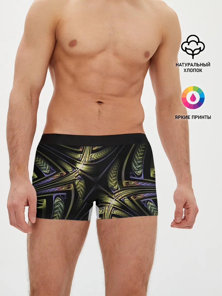Мужские трусы боксеры / Абстракция