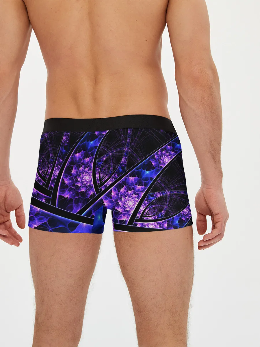 Мужские трусы боксеры / Фрактал линии