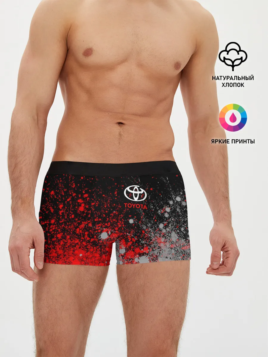 Мужские трусы боксеры / TOYOTA / ТОЙОТА