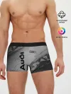 Мужские трусы боксеры / AUDI / АУДИ