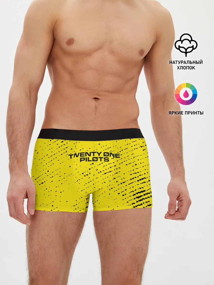 Мужские трусы боксеры / TWENTY ONE PILOTS / 21 PILOTS