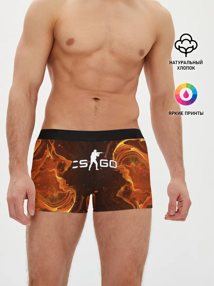 Мужские трусы боксеры / COUNTER STRIKE