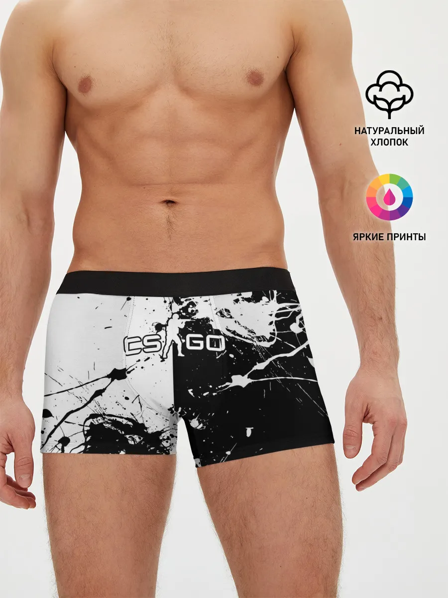 Мужские трусы боксеры / COUNTER STRIKE