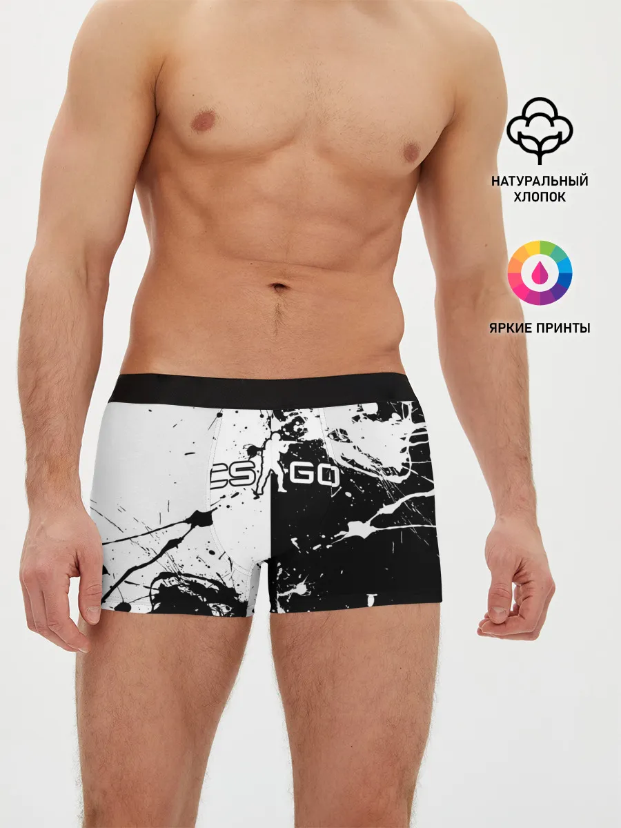 Мужские трусы боксеры / COUNTER STRIKE