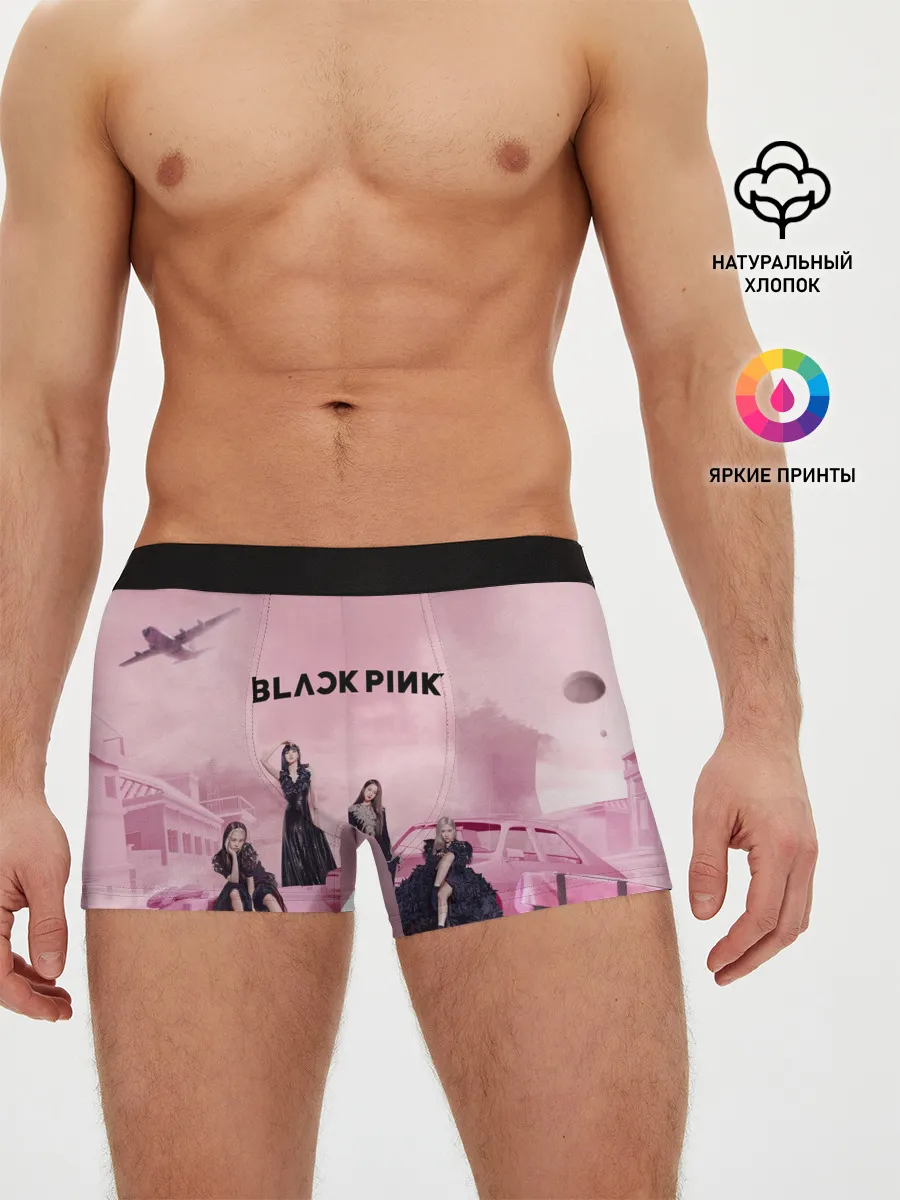 Мужские трусы боксеры / BLACKPINK x PUBG