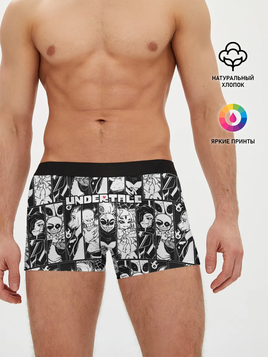 Мужские трусы боксеры / UNDERTALE